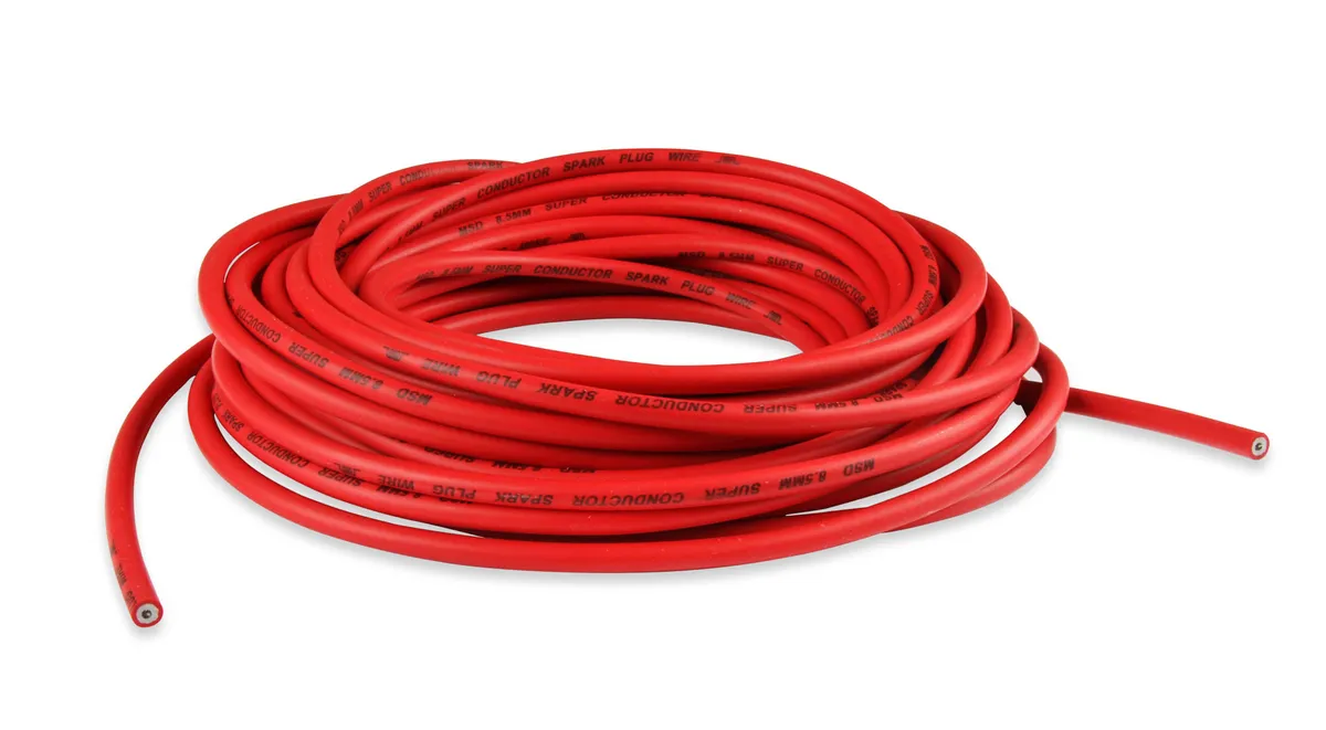 MSD Super Conductor 8.5mm Plug Wire 50ft Bulk
