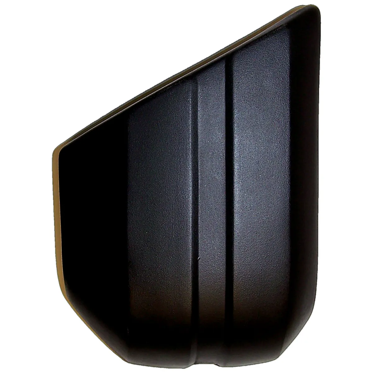 9196 Jeep Cherokee (Xj); 9192 Jeep Commanche (Mj) Front Bumper Cap; Black; RH product image