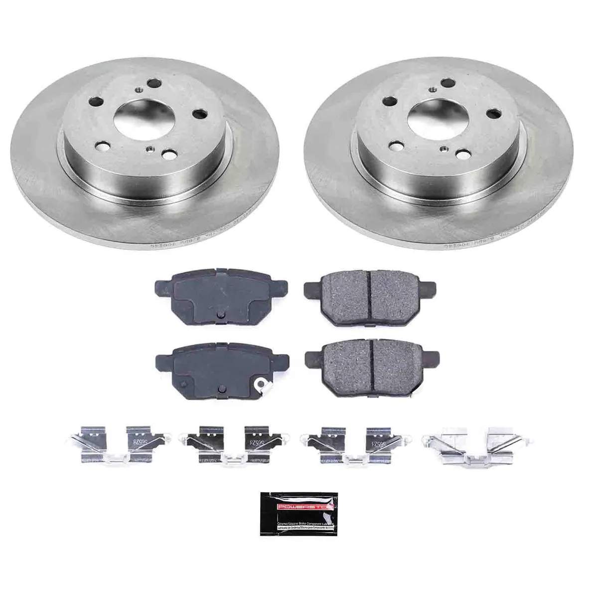 Z17 Direct Replacement Kit: Rotors; Ceramic Pads W/Hardware product image