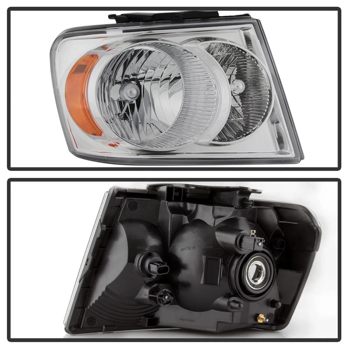 0709 Durango OEM Style Headlights Chrome product image