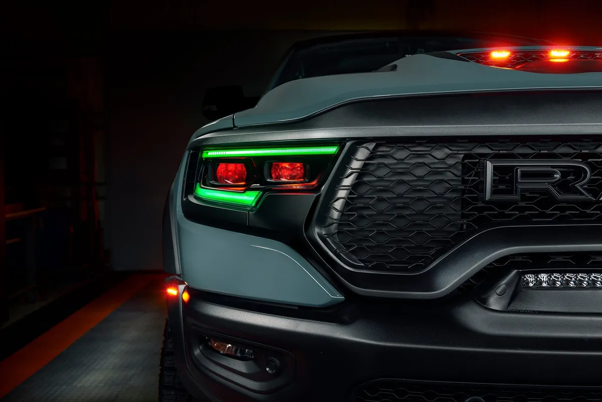Oracle Lighting 2019-2021 RAM 1500 Colorshift Rgbw+a Headlight DRL Upgrade Kit - Projector LED Headlights product image