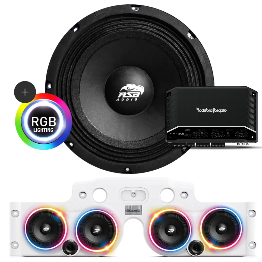 JK/JKU American SoundBar Package (Black) product image