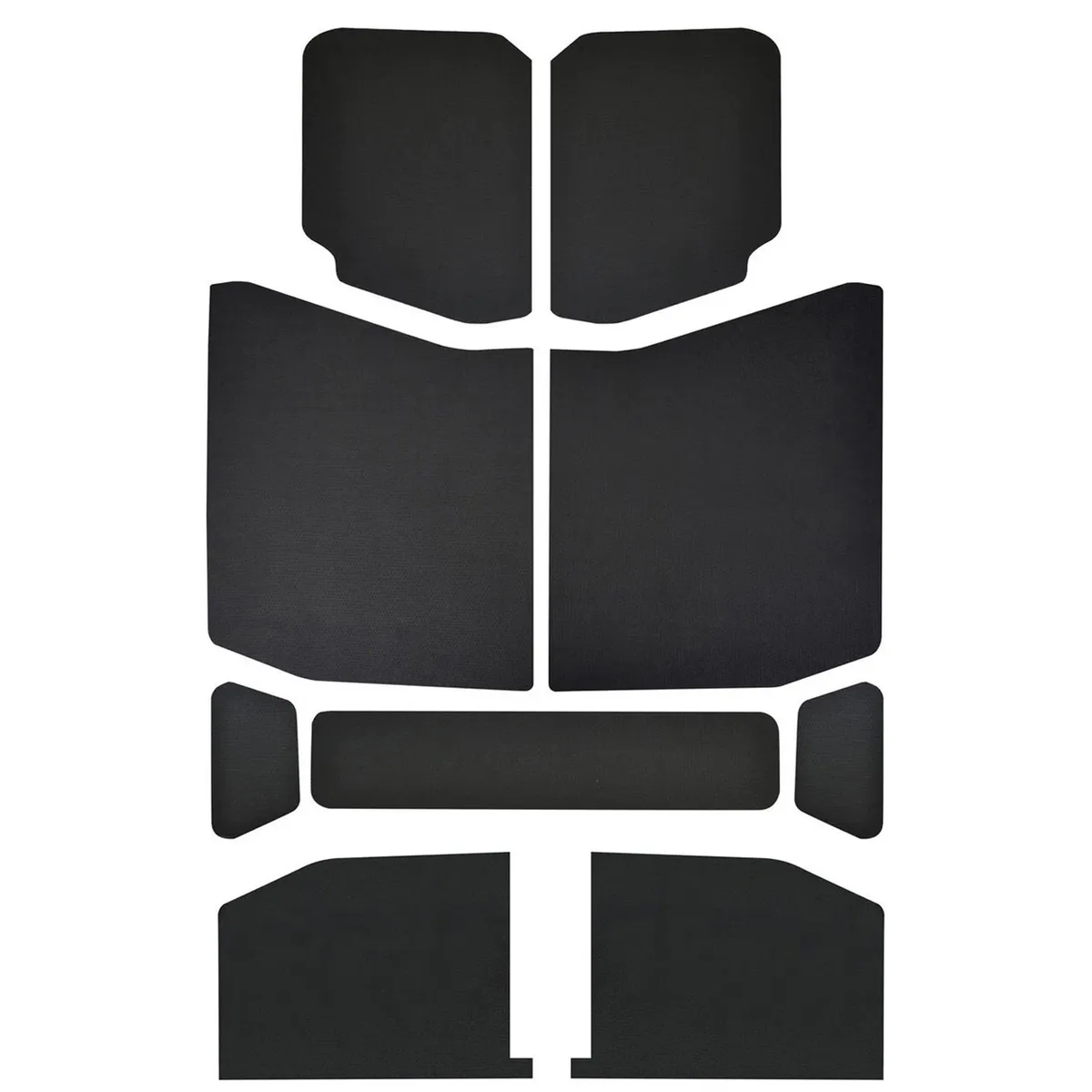 DEI 50168 Wrangler JL 4-Door Black Original Finish Headliner Only 050168 product image