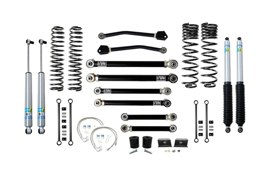 Evo Manufacturing 2.5in Enforcer Stage 4 Lift Kit w/ Bilstein Shocks - JT product image