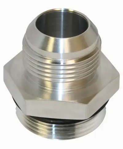 AFCO Racing Inlet Fitting Radiator 16AN