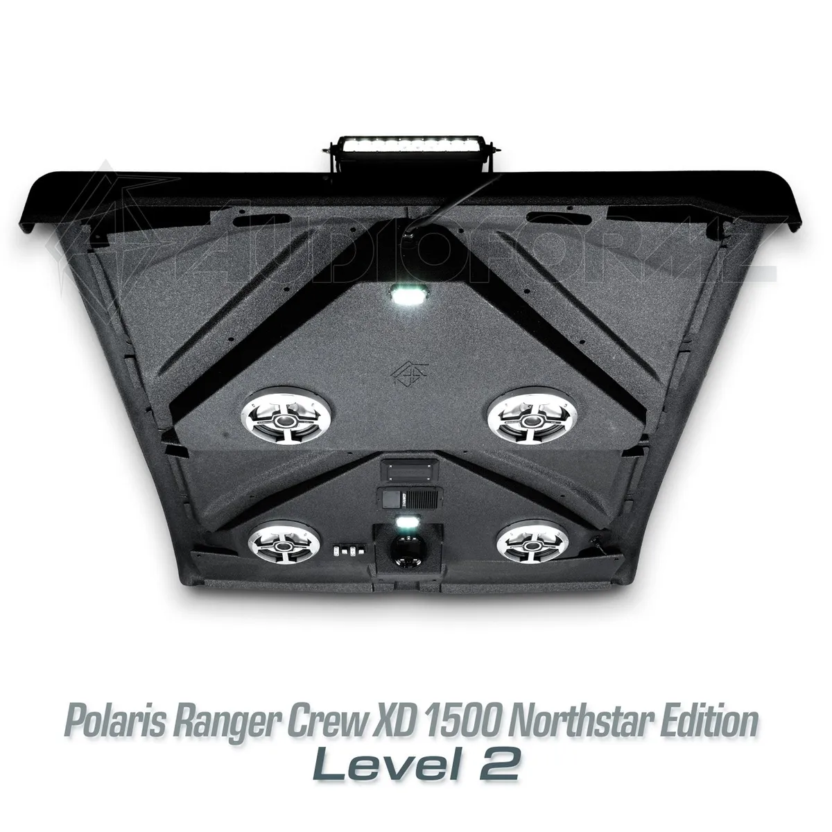 24c Polaris Ranger Crew Northstar/Cab xd 1500 Stereo Tops (4door) Level 5 product image