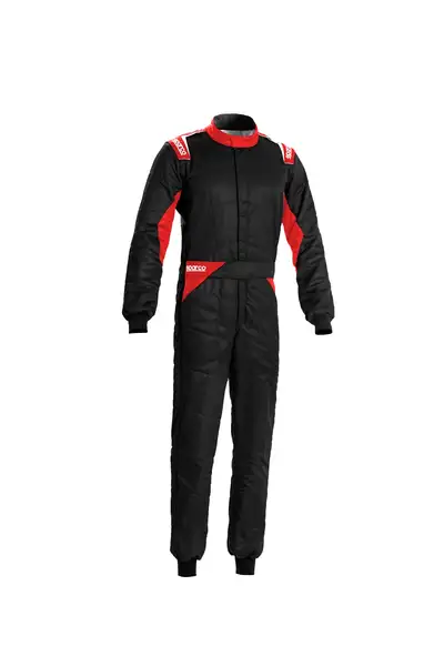 Sparco Motor Sports Suit Sprint Black / Red Medium / Large