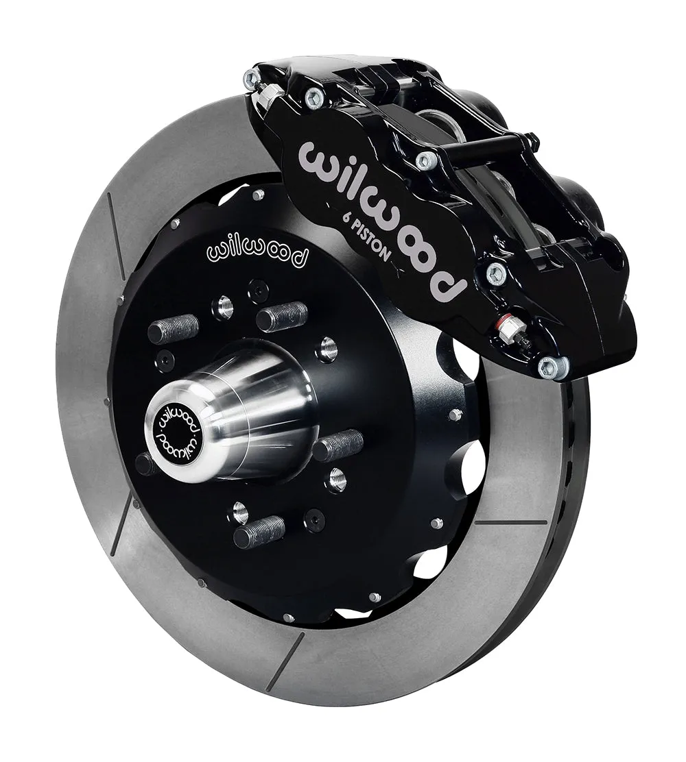 1955 - 1957 Chevrolet Forged Narrow Superlite 6R Big Brake Front Brake Kit (Hub) - 140-12307 product image