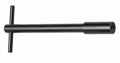 Racing Power Company Black Alum T-Bar Wing N ut 4In With 1/4-20 (4)