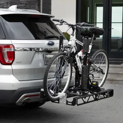 rucRak rucRak GUNNY Swing-Away Hitch Cargo Carrier & Bike Rack — Universal 2" Receiver