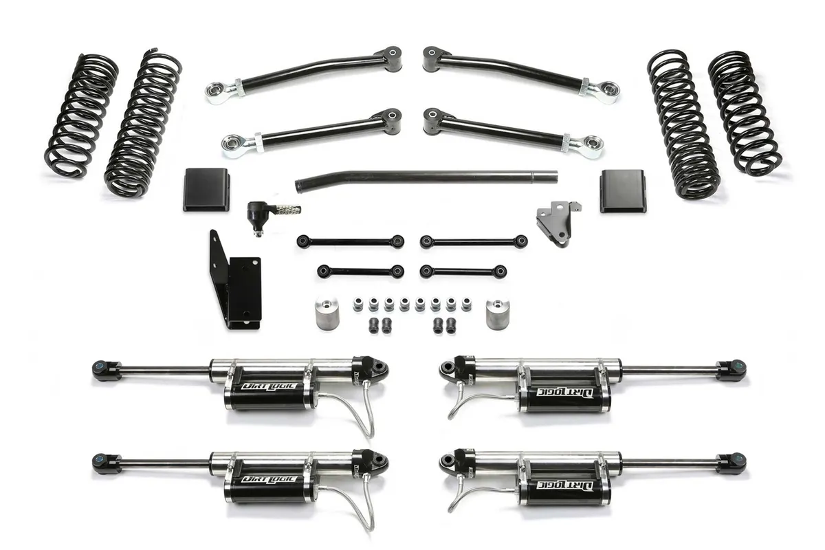 Trail Lift System; 5 in. w/2.25DLSS Resi. Shocks; w/Drag Link/Trail Kit; product image
