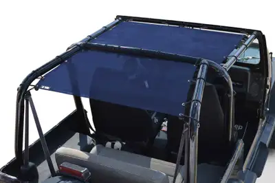 Steinjager Tops and Covers 1987-1995 Fabric Teddy Blue Front Seats Only