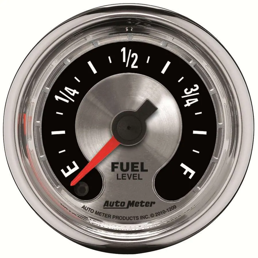 AutoMeter Gauge, Fuel Level, 2 1/16", Programmable, American Muscle