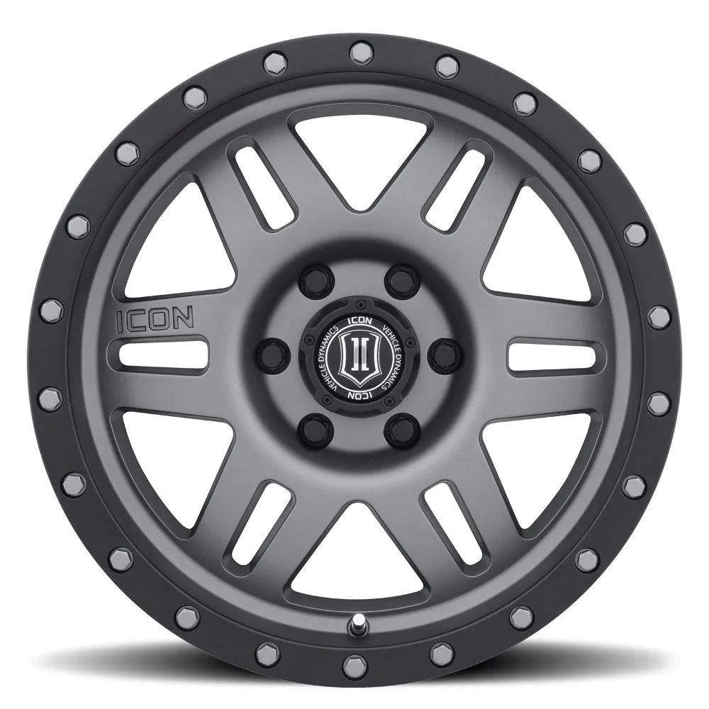 ICON Alloys Six Speed, Bronze, 17 x 8.5 / 6 x 135, 6mm Offset, 5" BS product image