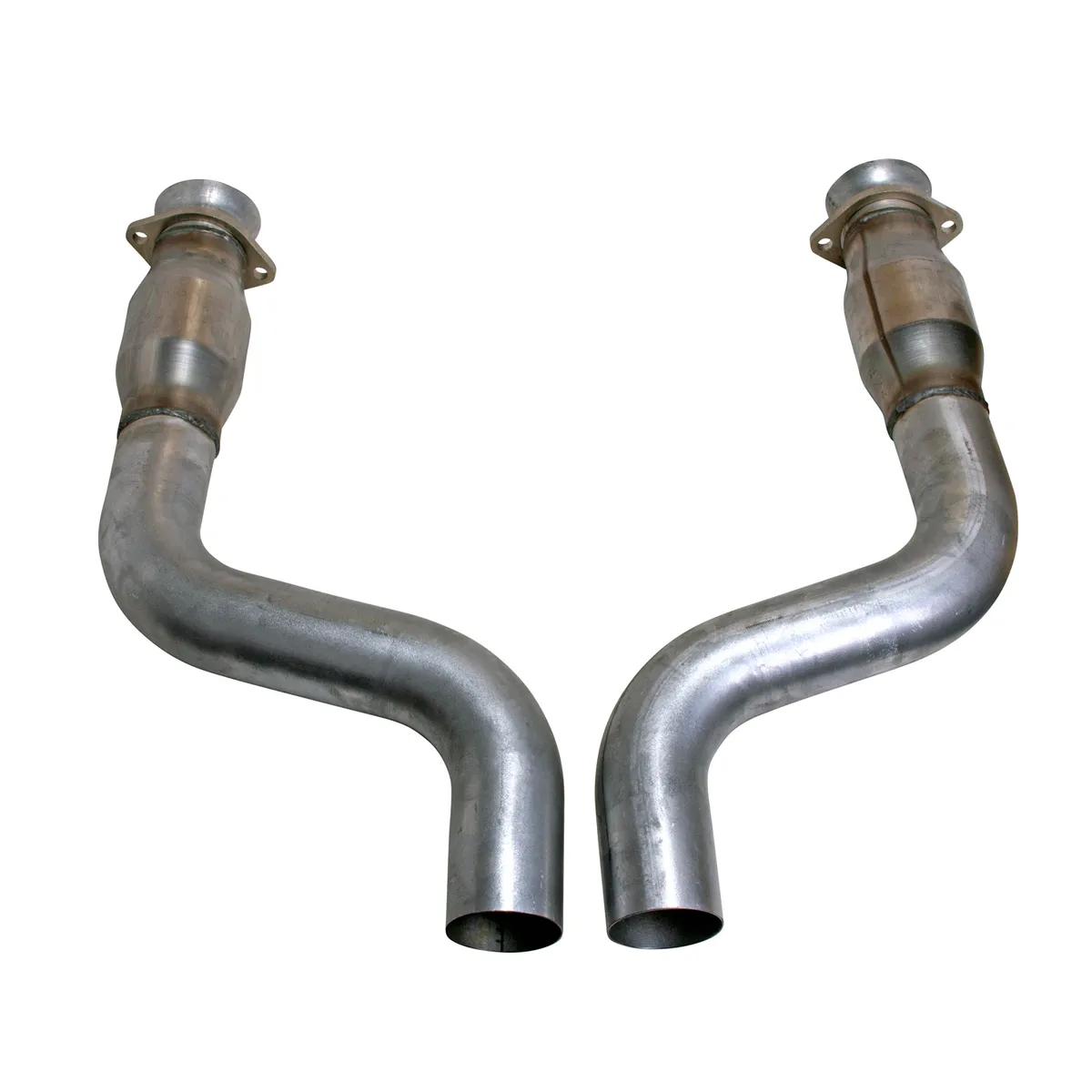 Bbk Performance Parts 40461 2009-2024 Dodge Challenger, Charger 5.7l Hemi 3 Short Mid Pipes W/Converters product image