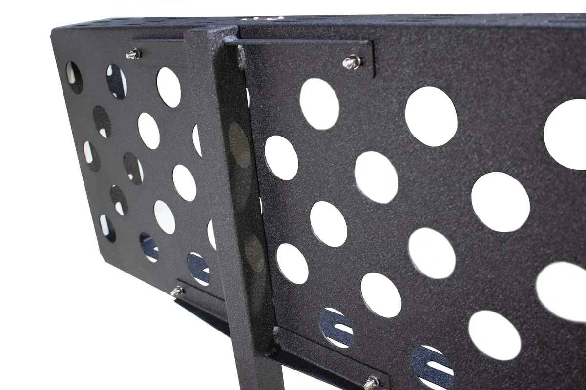 8-gauge steel, Black powder coat, Stainless Steel hardware, 40 in. long x 19 in. wide product image
