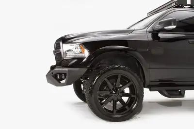 Fab Fours 1318 RAM 1500 Vengeance Front Sensor Bumper w/ no Guard Matte Black