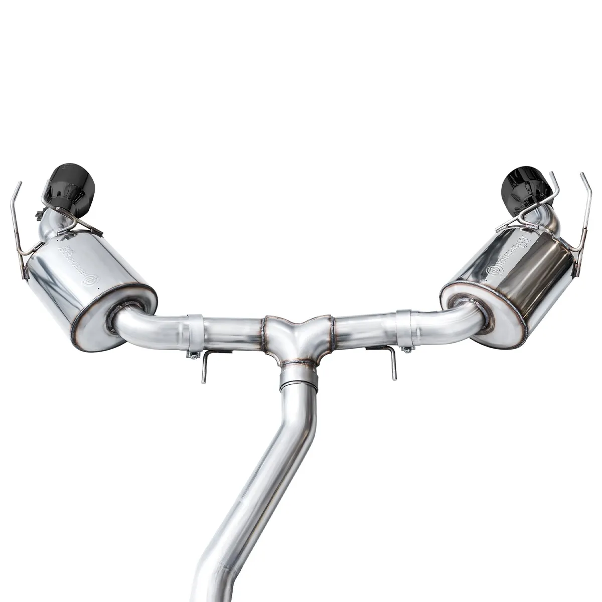 AWE Track Edition Exhaust for FE1 Civic SiDE4 Acura Integra - Dual Diamond Black Tips product image