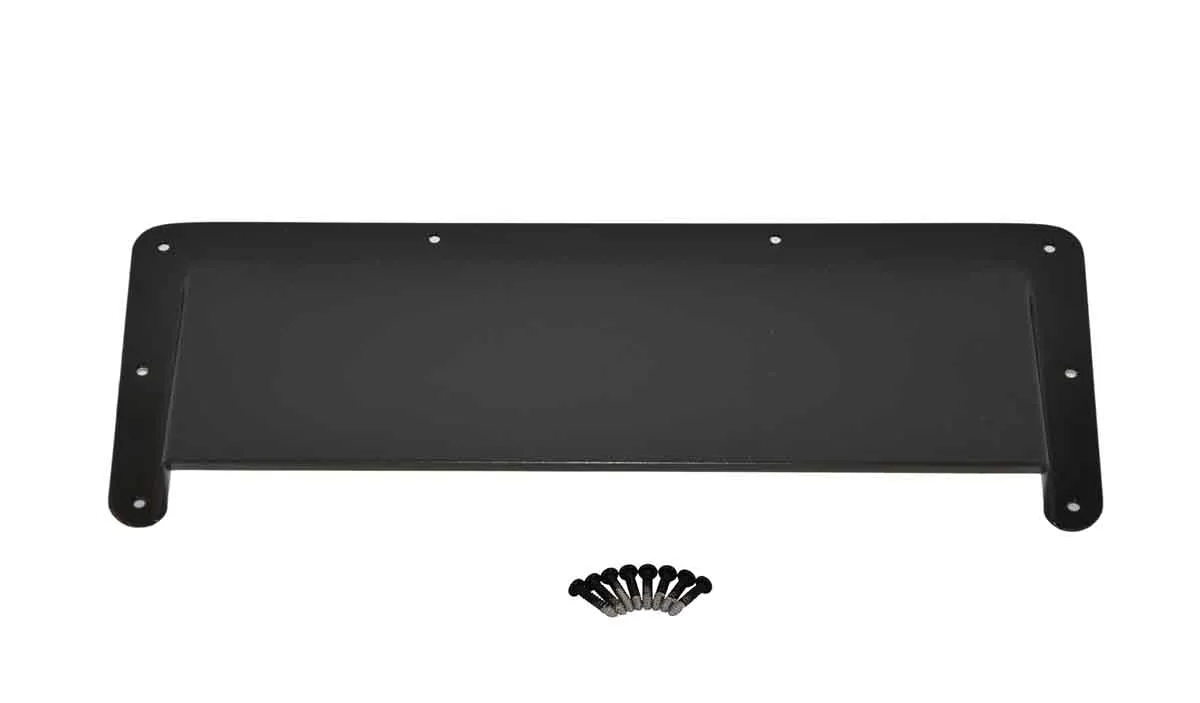 Jeep CJ/YJ Hood Vent Air Scoop 78-95 CJ and Wrangler YJ Powdercoat Black Kentrol product image