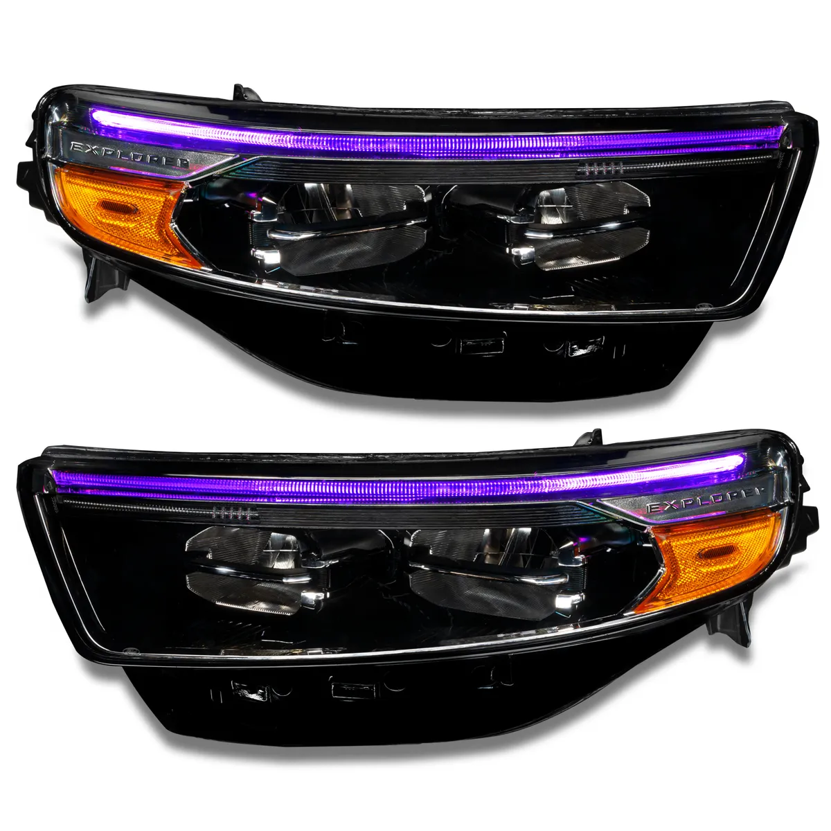 Oracle Lighting 2020-2022 Ford Explorer Colorshift RGB Headlight DRL Upgrade Kit product image