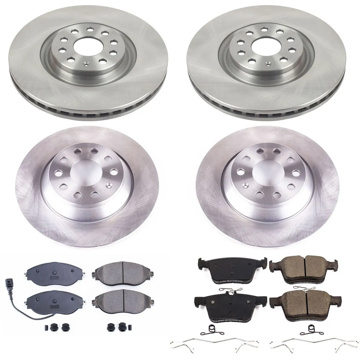 Z17 Direct Replacement Kit: Rotors; Ceramic Pads W/Hardware product image