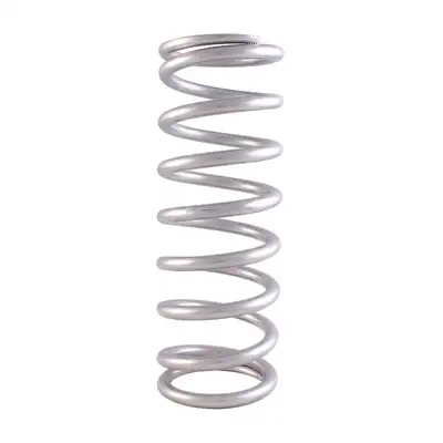 QA1 QA1 9HTSP650 Spring, Cr-Si HT High Travel 3.8 9 X 650 Lbs/In Taper Pigtail Silver PC
