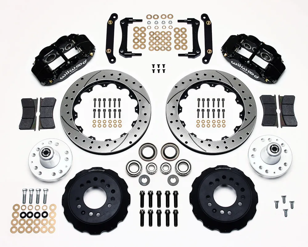 1979 - 1990 Buick, Chevrolet, Oldsmobile, Pontiac Forged Narrow Superlite 6R Big Brake Front Brake Kit (Hub) - 140-10492 product image