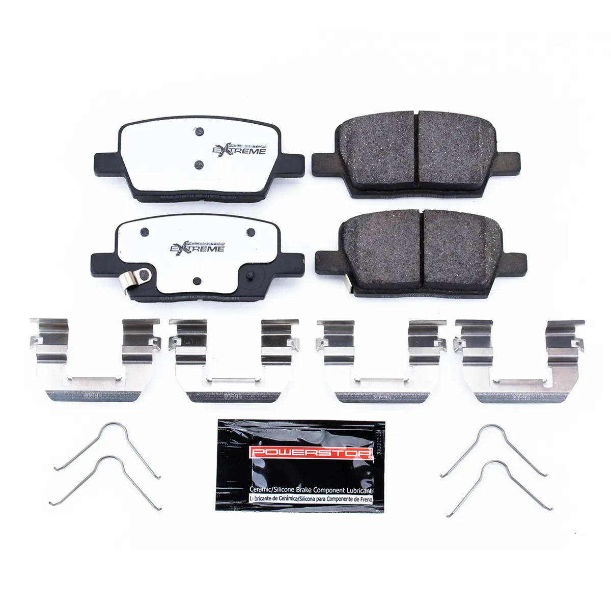 Z26 Street Performance Carbon-Fiber Ceramic Brake Pads W/Hardware product image