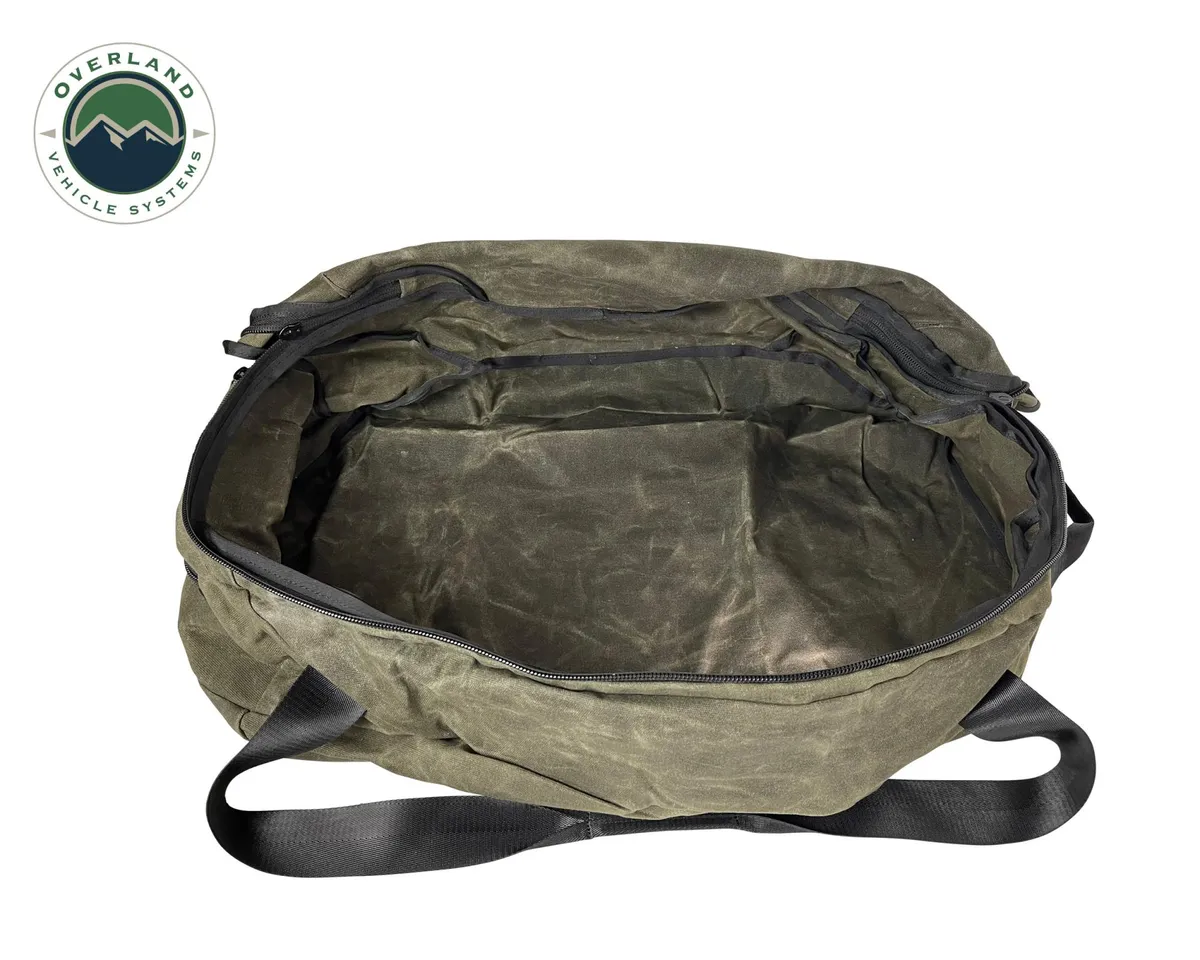 Organize With Overland Vehicle Systems Wax Canvas Large Duffle Bag Overland Vehicle Systems product image
