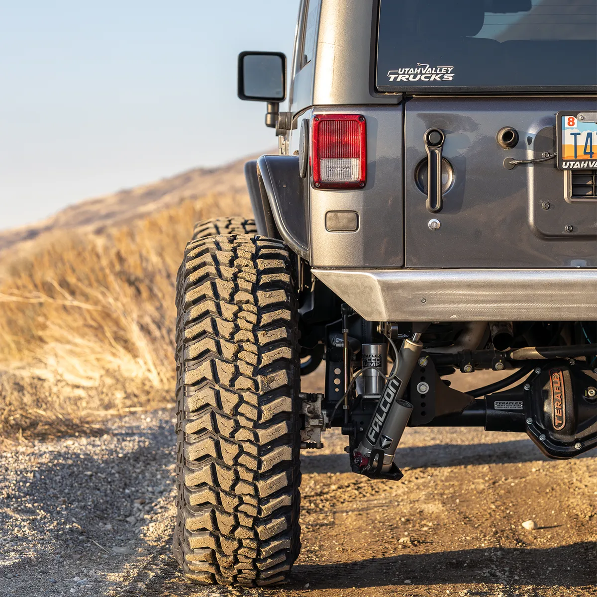 0718 Wrangler Legacy Rear Bumper Kit Raw product image