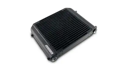 Vibrant Performance Oil Cooler Assembly; 12 in. H.; 12 in. W.; 2 in. Thick; Single Pass;