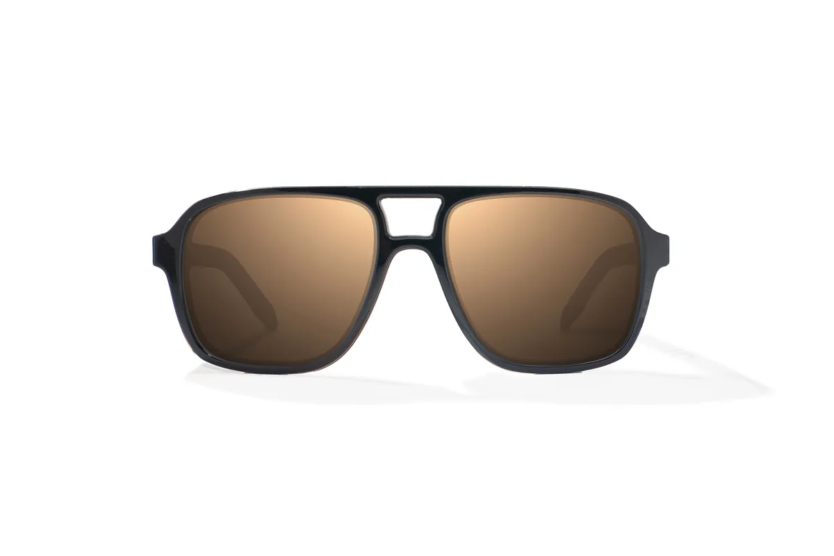 12 South Gray pc Whiskey Fade Gloss Sunglasses product image