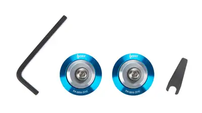 Simpson Safety Hans Post Anchor Kit Blue FIA 8859