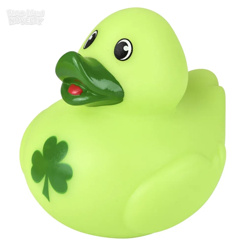 St. Patrick's Day Rubber Duckies 3.5\" 12ct product image