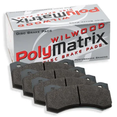 Wilwood PolyMatrix Pad Set - 6617 A W6A W4A AERO 46 .670in Thk product image