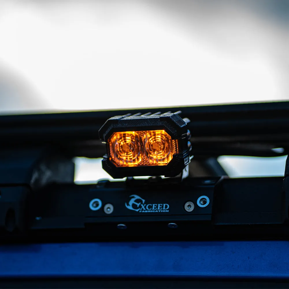 "Recon2 3"" LED Pods with Amber DRL Spot and Wide Beam" product image