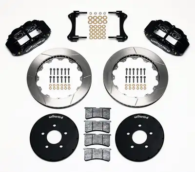 Wilwood Brakes 1994 - 2004 Ford Forged Narrow Superlite 6R Big Brake Front Brake Kit (Hat) - 140-9107