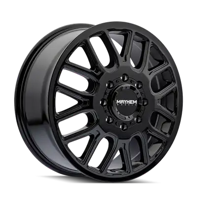 Mayhem Cogent Dually (8107d) Gloss Black 20x8.25 8165.1 115mm 121.3mm