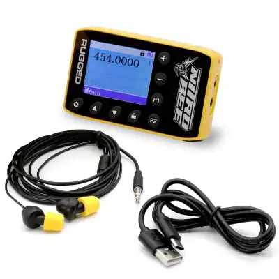 Rugged Radios Nitro Bee X UHF Radio Receiver Rechargeable