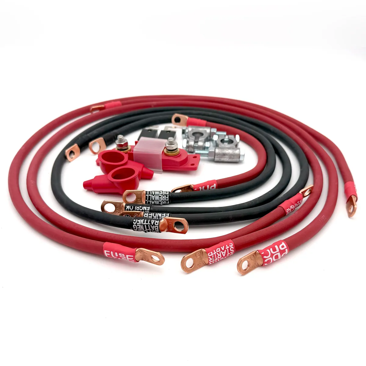 1999-2005 Jeep Grand Cherokee WJ Battery Cable Kit 4.0 Liter 4 Gauge Battery Cable Big7Kits product image