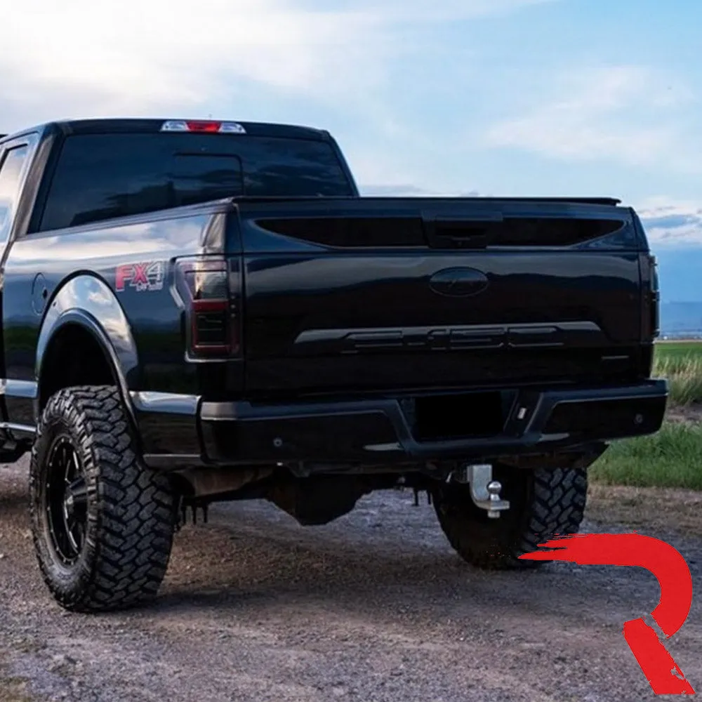 Ford F150 15-17 And Raptor 17-19 Replaces OEM LED Style Tail Lights w Blind Spot Warning System Oled Tail Lights - Cle product image