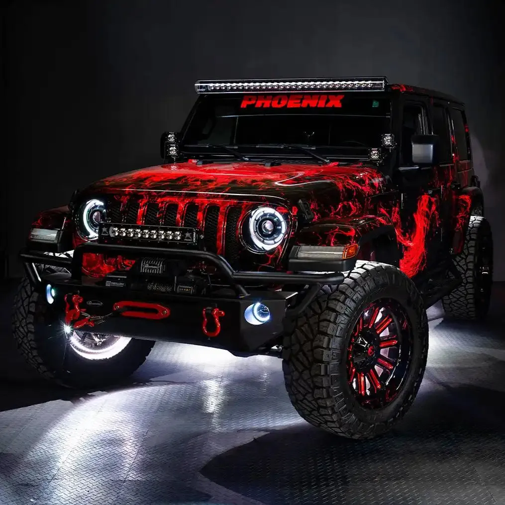 ORACLE Lighting Oculus™ ColorSHIFT Bi-LED Projector Headlights for Jeep JL / Gladiator JT product image