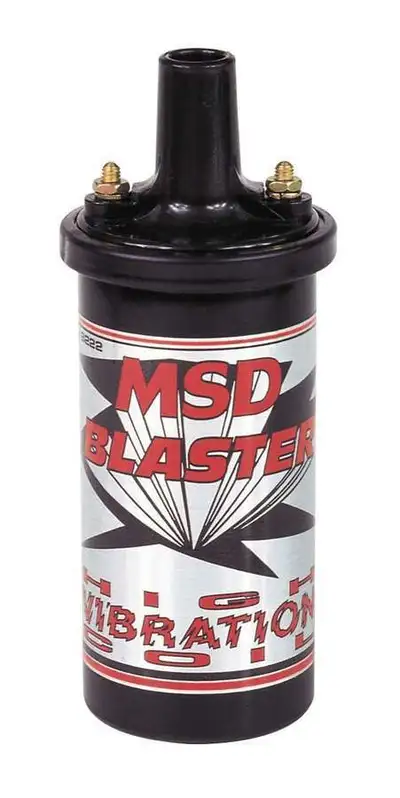 MSD Blaster Series Ignition Coil/High Vibration/Black