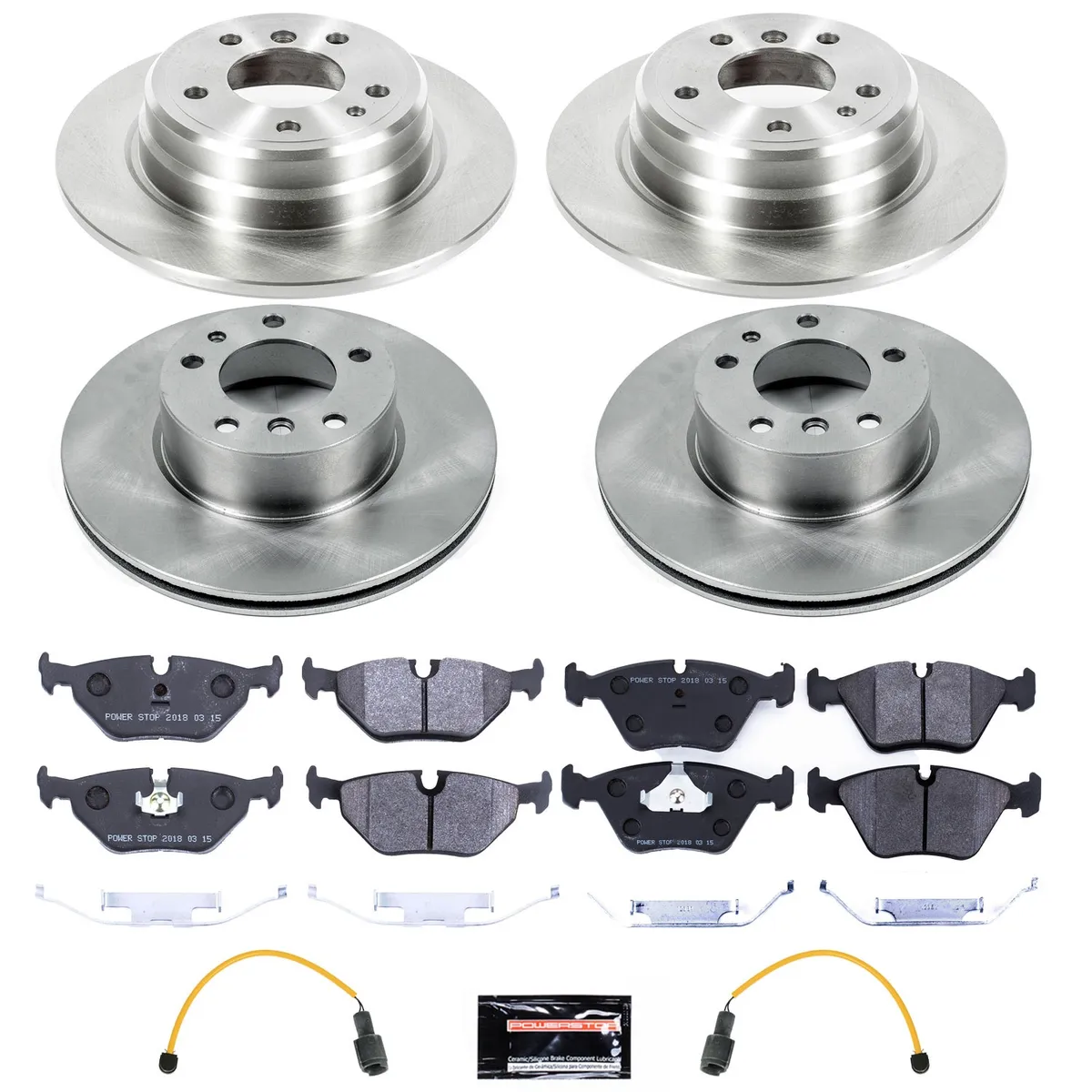 Track Day Spec Kit-Stage 2 Kit For Spec Racing Series/Advanced Track Day Enthusiasts: Rotors And Pads-For Use W/Race Tires product image
