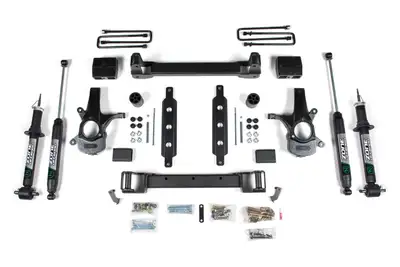 Zone Offroad 6.5 Inch Lift Kit | Chevy Silverado & GMC Sierra 1500 (14-18) 2WD - Cast Steel / Nitro Struts / Nitro Series