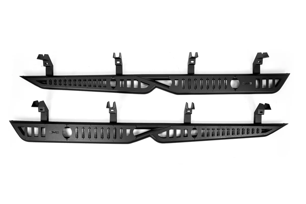 2019-2024 GMC Sierra 1500 Chevrolet Silverado 1500 Crew Cab DV8 Offroad OE Plus Side Steps product image