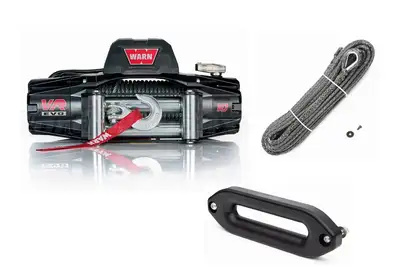 Warn Warn VR EVO10 Winch Package w/ Synthetic Rope