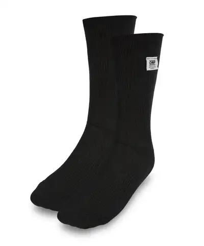 OMP Racing INC Racing Socks Black Nomex Size Small FIA
