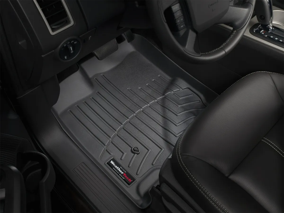 2007 + Ford Edge Black Front FloorLiner / 2007 + Lincoln MKX Black Front FloorLiner product image