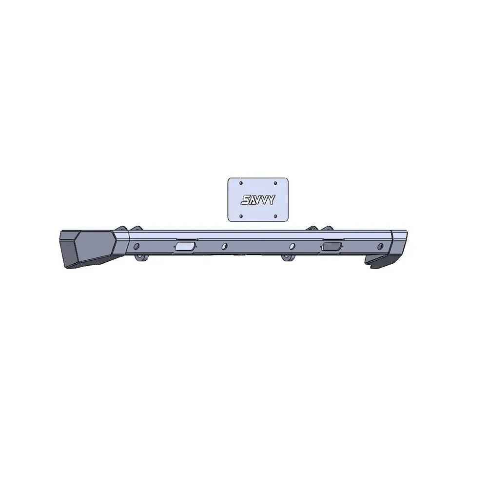 Krawler Lite Rear Bumper Kit Raw product image